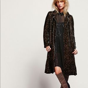 Free people velvet duster
